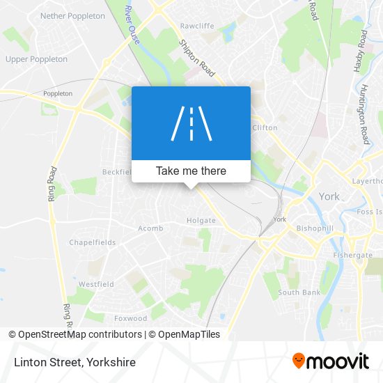 Linton Street map