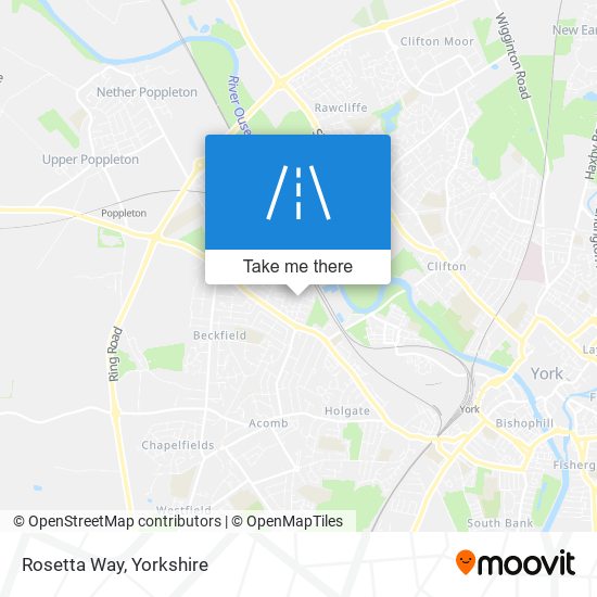 Rosetta Way map