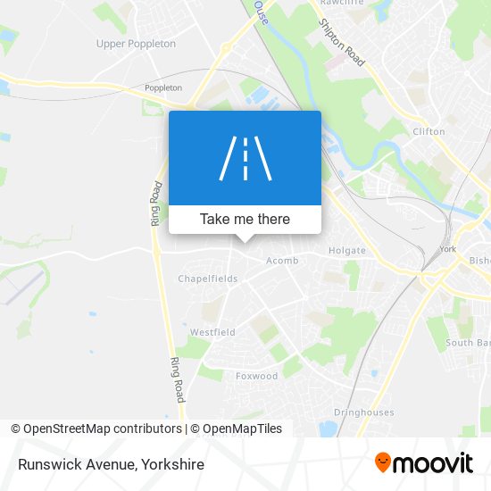Runswick Avenue map