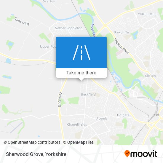 Sherwood Grove map