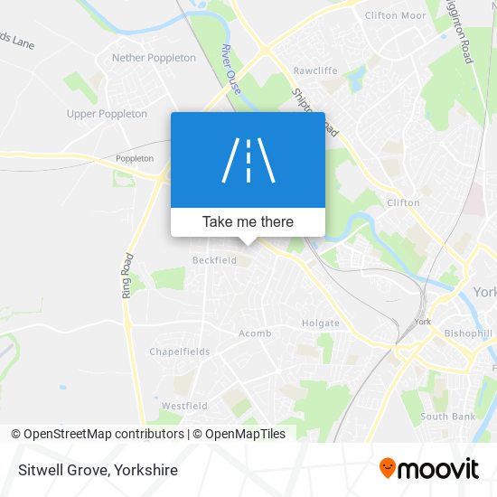 Sitwell Grove map
