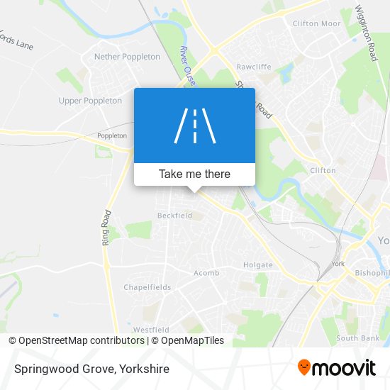 Springwood Grove map