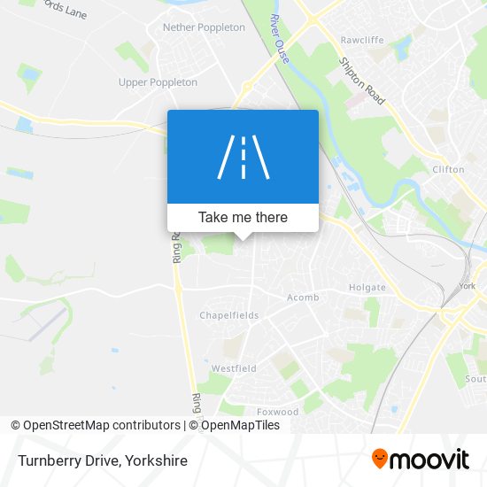 Turnberry Drive map
