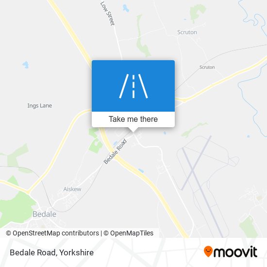 Bedale Road map
