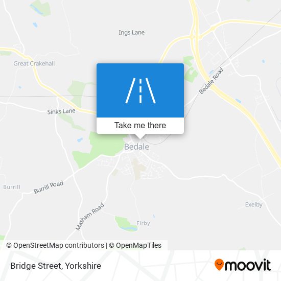 Bridge Street map