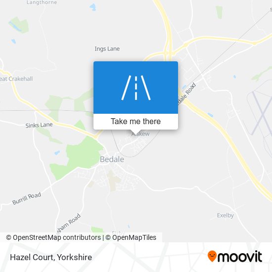 Hazel Court map