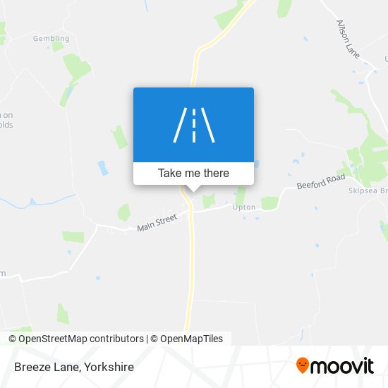 Breeze Lane map