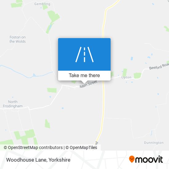 Woodhouse Lane map