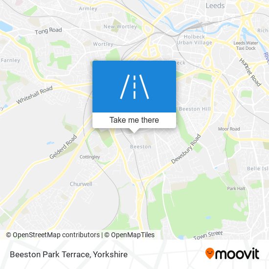Beeston Park Terrace map