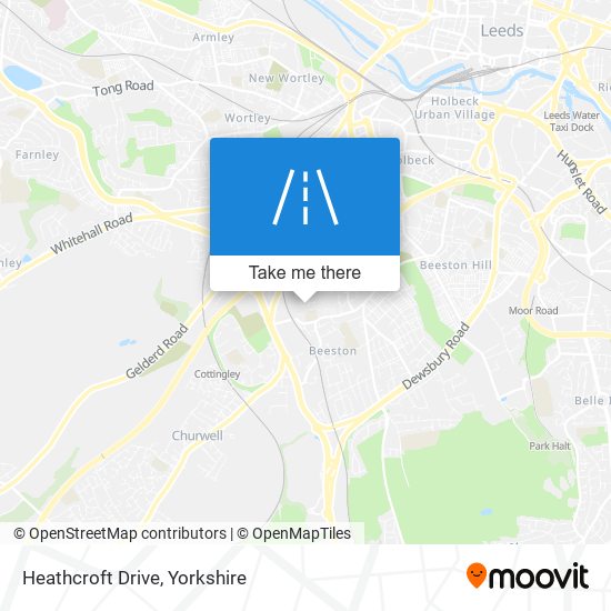 Heathcroft Drive map