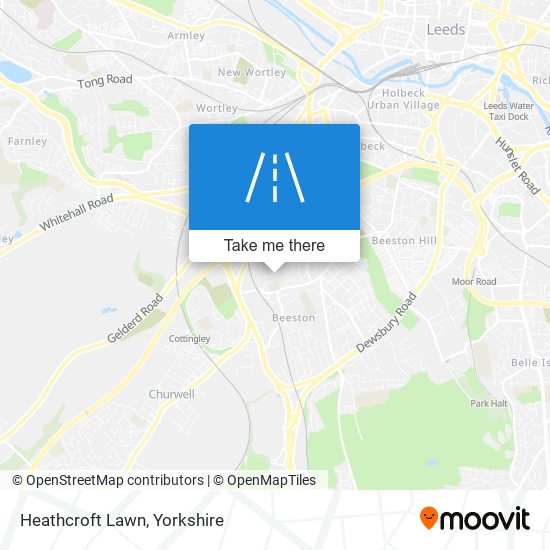 Heathcroft Lawn map
