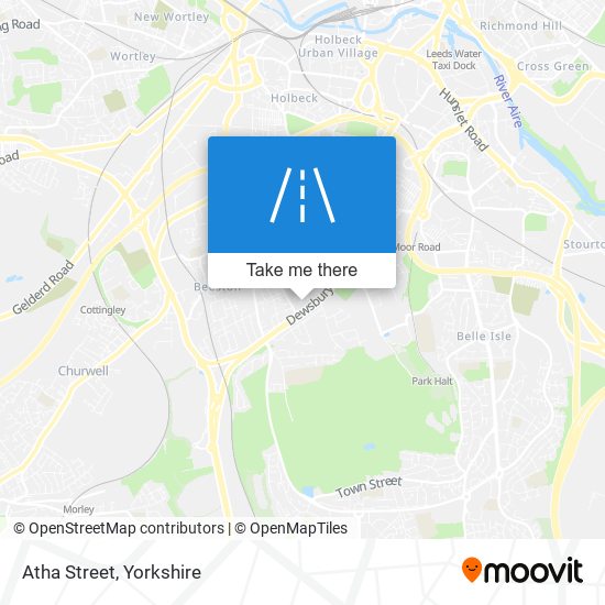 Atha Street map