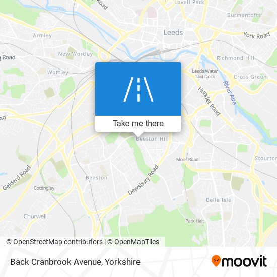 Back Cranbrook Avenue map