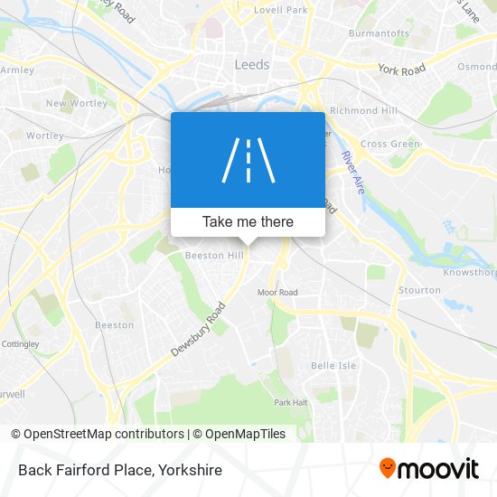 Back Fairford Place map