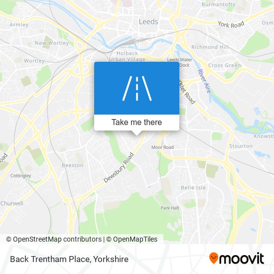 Back Trentham Place map