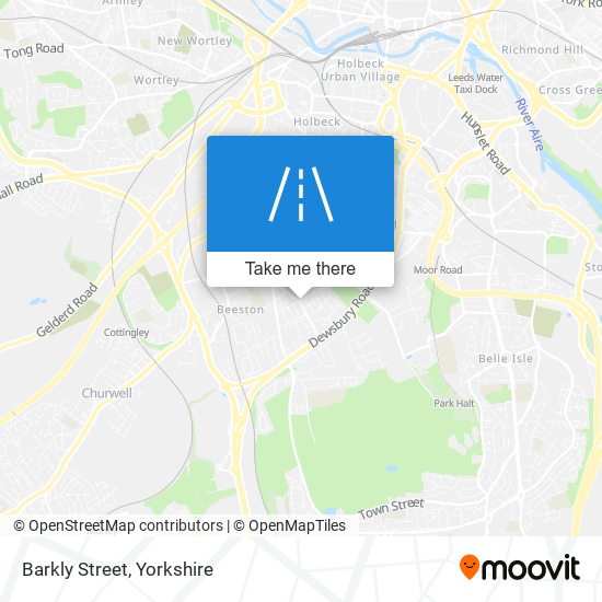 Barkly Street map
