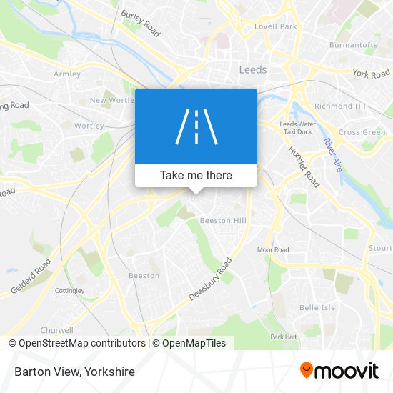 Barton View map