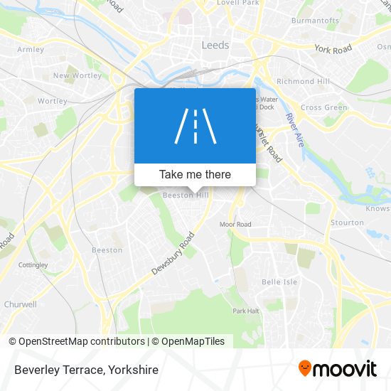 Beverley Terrace map