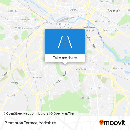 Brompton Terrace map