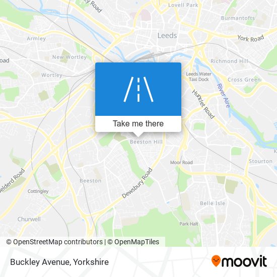 Buckley Avenue map