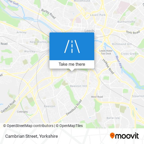 Cambrian Street map