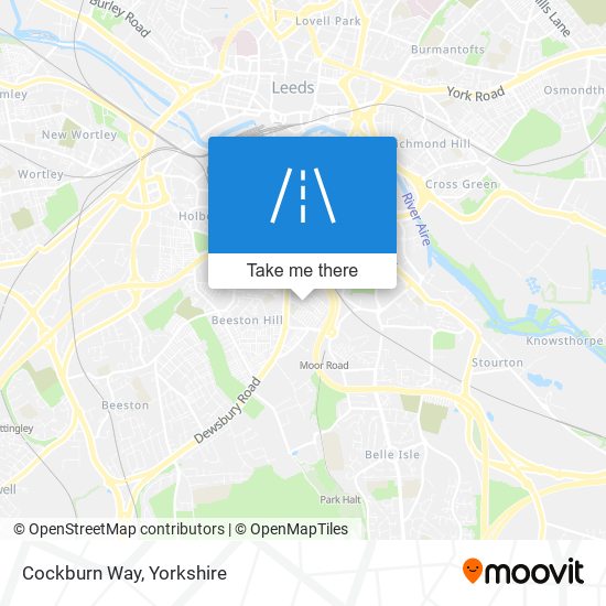 Cockburn Way map