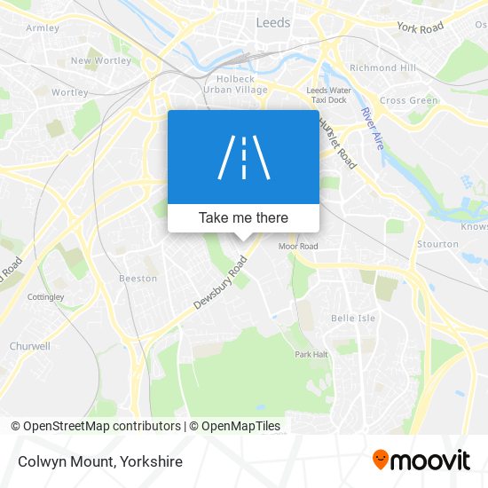 Colwyn Mount map