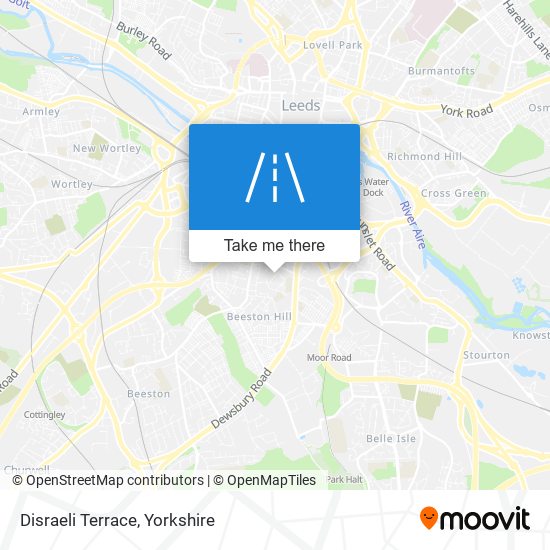 Disraeli Terrace map