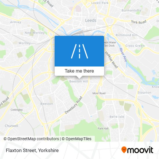 Flaxton Street map