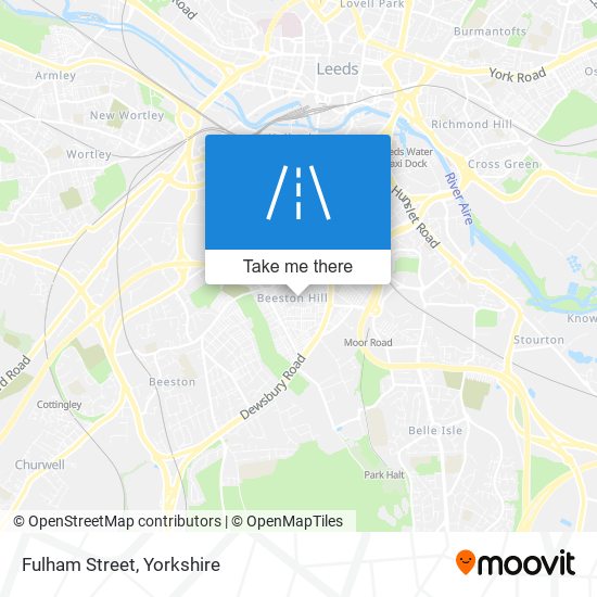 Fulham Street map