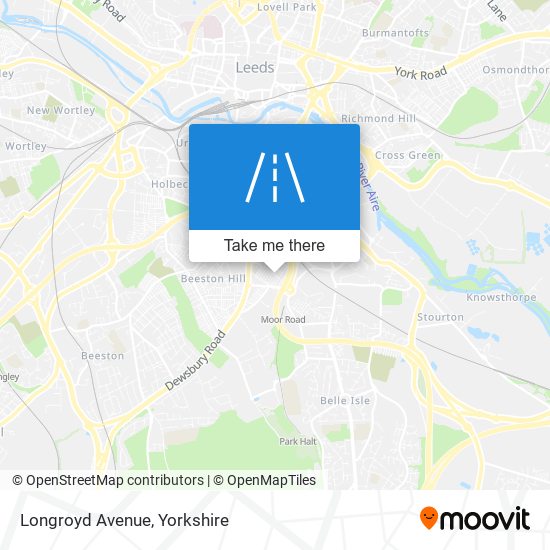 Longroyd Avenue map