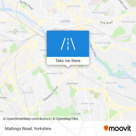 Maltings Road map