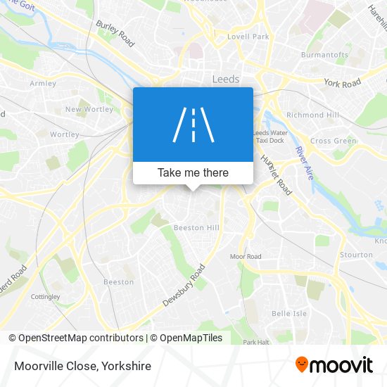 Moorville Close map