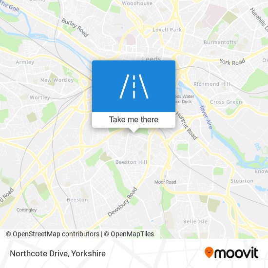 Northcote Drive map