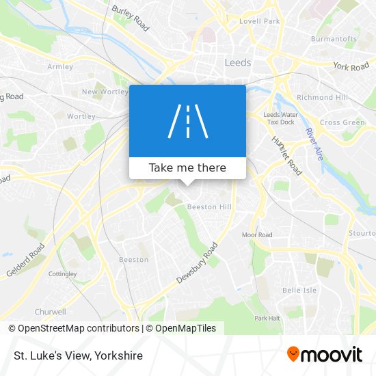 St. Luke's View map