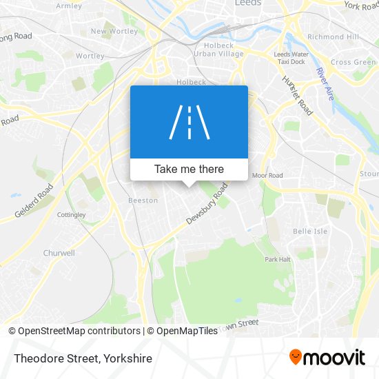 Theodore Street map