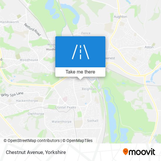 Chestnut Avenue map
