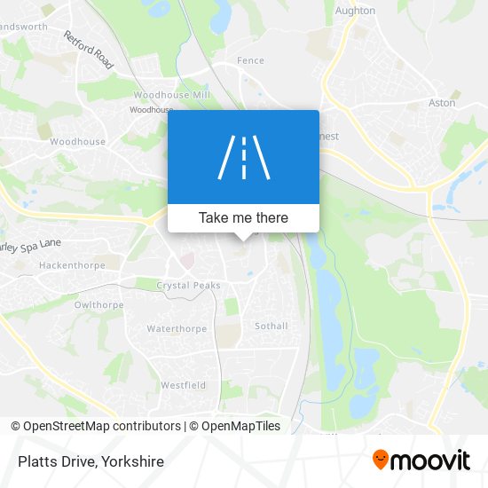 Platts Drive map