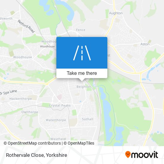 Rothervale Close map