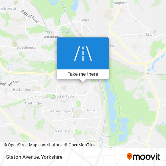 Staton Avenue map