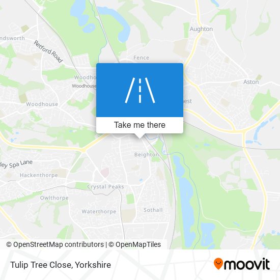 Tulip Tree Close map