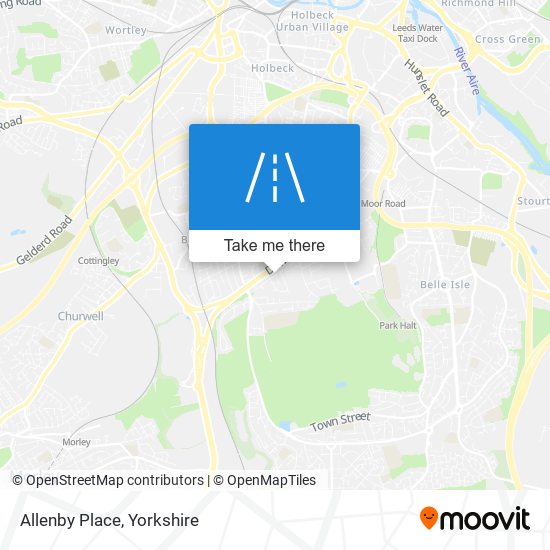 Allenby Place map