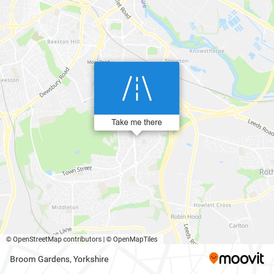 Broom Gardens map