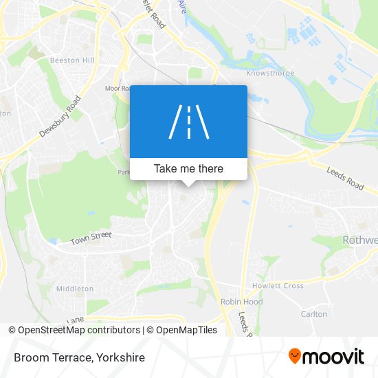 Broom Terrace map