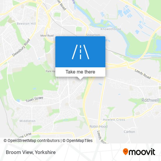 Broom View map