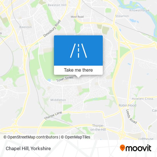 Chapel Hill map