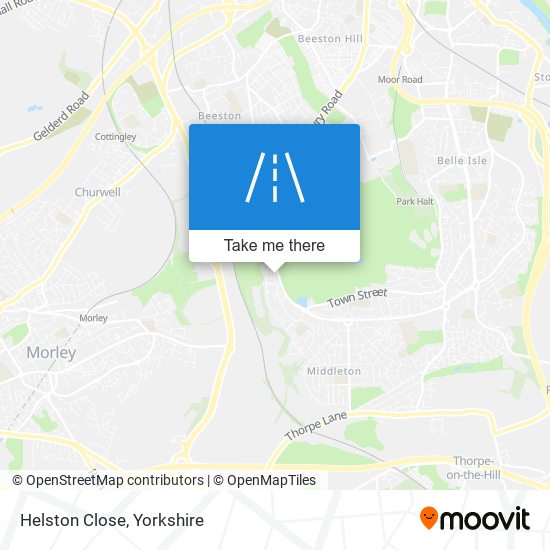 Helston Close map