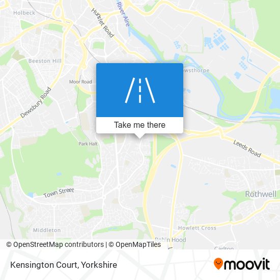 Kensington Court map