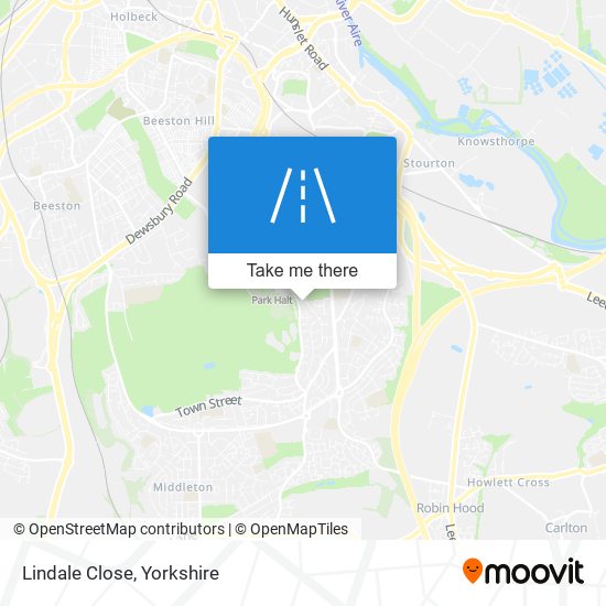 Lindale Close map