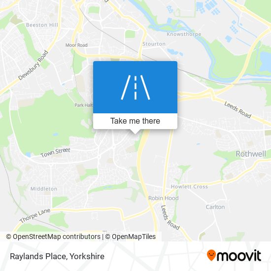 Raylands Place map